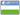 Uzbekistán - vlajka